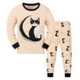 thumbnail image 1 of WOYY Boys Girls Long Sleeve Pajama Set Kids Sleepwear Outfits Soft Loungewear, Sizes 1-9, 1 of 3