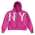 thumbnail image 1 of WOYY Boys Girls Zip Up Jacket Y2K Hooded Sweatshirt Casual Activewear Hoodie Streetwear, 1 of 2