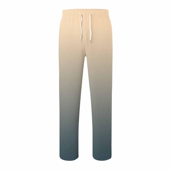 WOYY Boys Gradient Sweatpants Casual Athletic Baggy Jogger Pants Kids Trousers, Sizes 4-15