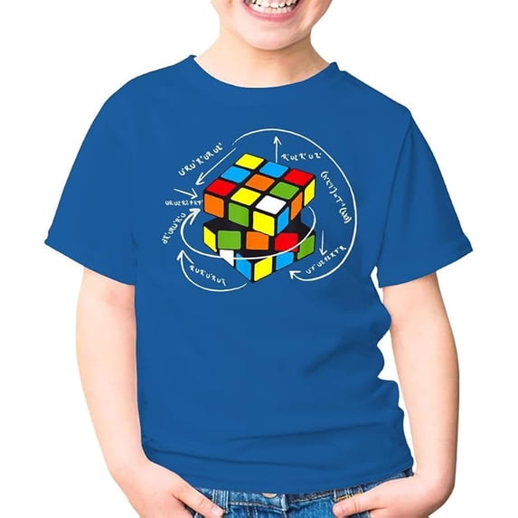 WOYY Boys Graphic T-Shirt Short Sleeve Crew Neck Tshirt Summer Casual Tee, Blue