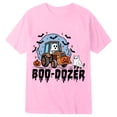 thumbnail image 1 of WOYY Boys Halloween Graphic Tee Comfy Short Sleeve Crew Neck T Shirt for Kids, Pink, Sizes 1-13, 1 of 3