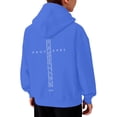 thumbnail image 1 of WOYY Boys Hooded Sweatshirt Casual Pullover Long Sleeve Hoodie for Kids, Blue, Size 1-14, 1 of 8