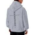 thumbnail image 1 of WOYY Boys Hooded Sweatshirt Casual Pullover Long Sleeve Hoodie for Kids, Grey, Size 1-14, 1 of 7