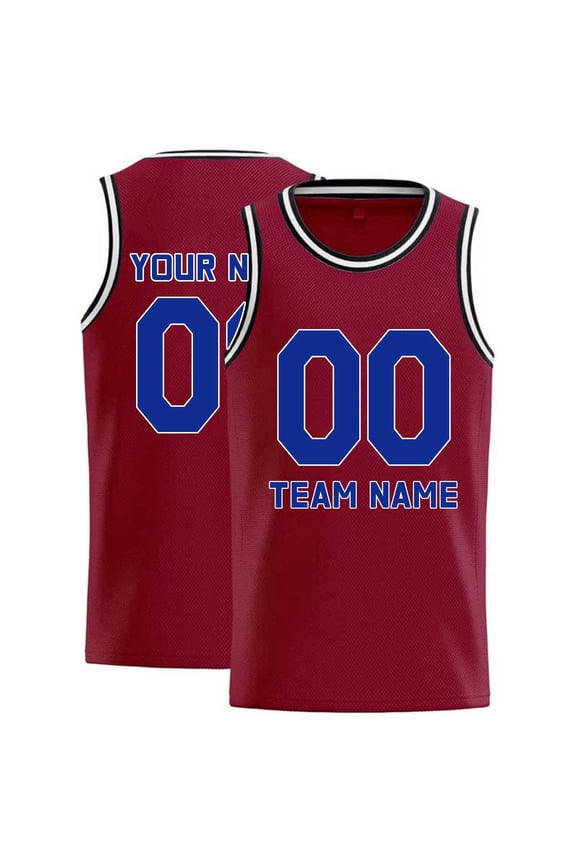 Boys Quick Dry Football Jersey Athletic Diy Breathable Tank Top Sports Tee, Sizes 2-13