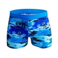 thumbnail image 1 of WOYY Boys Stretch Quick Drying Swim Trunks Beach Board Shorts Bathing Suit, Sizes 4-16, 1 of 6