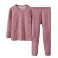 thumbnail image 1 of WOYY Boys Thermal Underwear Set Base Layer Long Sleeve Top Pants Sleepwear Set Children's Clothes Sets, Sizes 5-6, 1 of 2