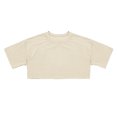 thumbnail image 1 of WOYY Crop Tops for Girls Short Sleeve T-Shirt Solid Color Summer Casual Tee, Sizes 10-16, 1 of 3
