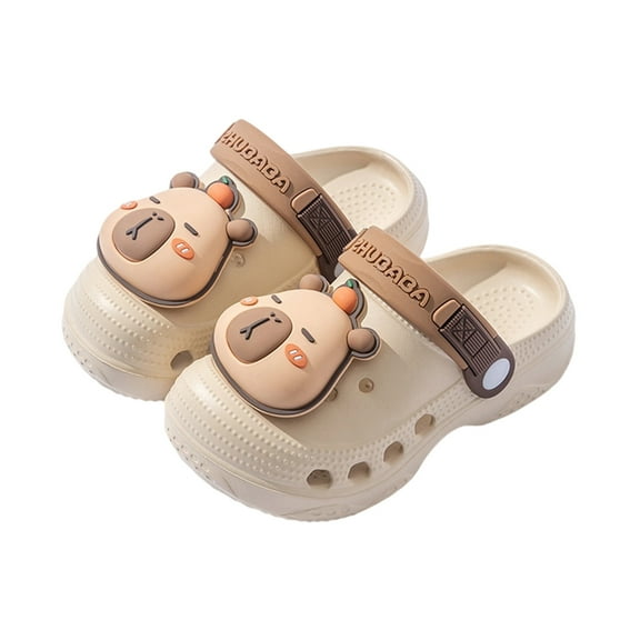 WOYY Cute Cartoon Garden Clogs Beach Sandals for Boys and Girls Lightweight Shoes