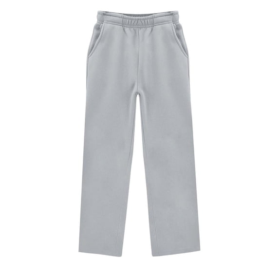 WOYY Girls Athletic Sweatpants Active Pants Elastic Waist Straight Sweat Pants, Sizes 5-14