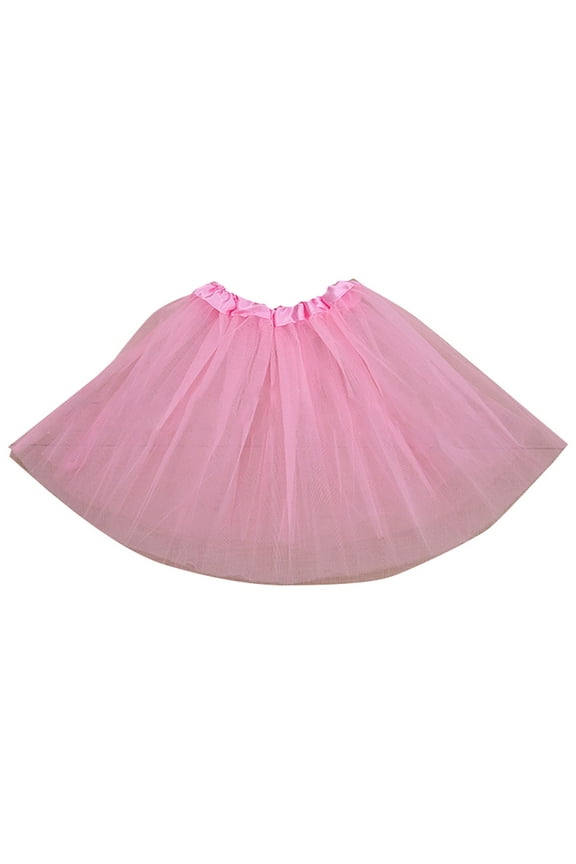 Toddler Girls Tutu Skirt Layered Tulle Skirt Ballet Dance Petticoat