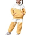 thumbnail image 1 of WOYY Girls Casual Sweatsuit Long Sleeve Hoodie Sweatshirt Pants 2-Piece Outfits, Sizes 1-13, 1 of 7