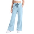 thumbnail image 1 of WOYY Girls Flared Sweatpants Preppy Joggers Pants Spring Fall Casual Trousers, Sizes 5-16, 1 of 4