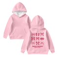 thumbnail image 1 of WOYY Girls Hooded Sweatshirt Casual Cute Print Pullover Hoodie for Kids, Sizes 3-13, 1 of 4