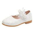 thumbnail image 1 of WOYY Girls Mary Jane Shoes Pearl Flat Dance Dress Shoes Sandals Pumps, 1 of 5