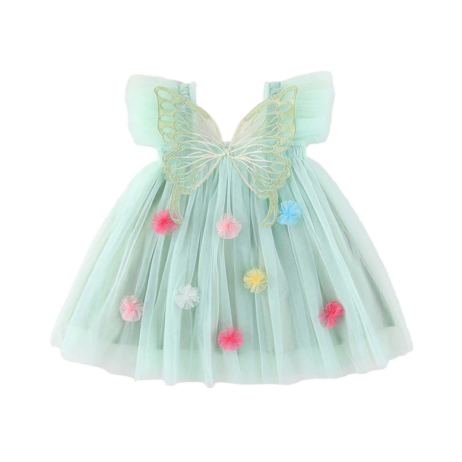 KIDS RUFFLE WRAP MAXI DRESS 4-10 TUSCAN MOONDANCE