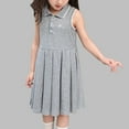 thumbnail image 1 of WOYY Girls Sleeveless Embroidery Polo Dress Preppy Style School Uniform Tank Dress, 1 of 8
