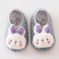 thumbnail image 1 of WOYY Girls Slippers Cartoon Soft Floor Sock Baby Prewalker Walking Shoes, 1 of 5