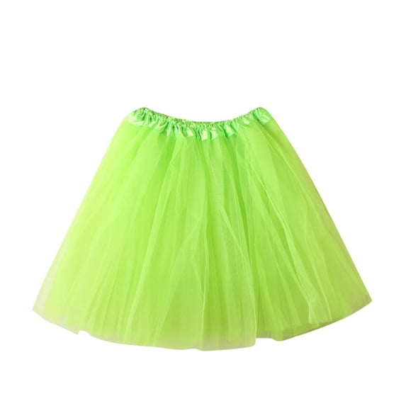 WOYY Toddler Girls Party Carnival Tutu Skirt Ballet Dance Layered Tulle Skirt