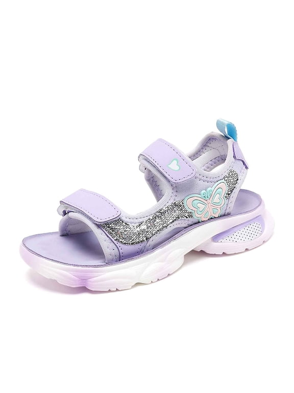 Girls Sport Water Sandals Big Kids Open Toe Beach Shoes for Athletic Outdoor