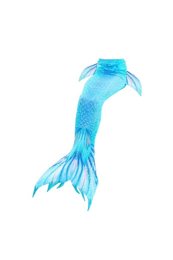 Girls Swimwear Fish Tail Skirt Stage Performance Beach Swimsuit, Sizes 4-13