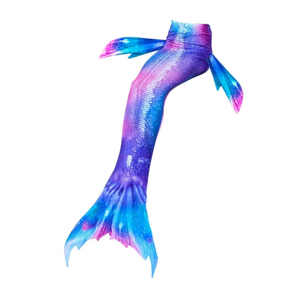 WOYY Girls Swimwear Fish Tail Skirt Stage Performance Beach Swimsuit, Sizes 4-13