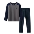 thumbnail image 1 of WOYY Girls Thermal Underwear Base Layer Long Sleeve Top Pants Loungewear Set Sleepwear Set, Sizes 5-6, 1 of 3