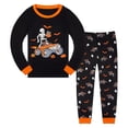 thumbnail image 1 of WOYY Halloween Boys Pajamas Long Sleeve Graphic Tee and Pants PJs Sleepwear, Sizes 2-10, 1 of 4