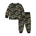 thumbnail image 1 of WOYY Infant Boys Dinosaur Print Sweatshirt Jogger Sweatpants Outfits Set, Sizes 18-24M, 1 of 7