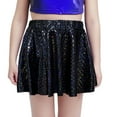 thumbnail image 1 of WOYY Kids Girls Sequin Cheerleading Skirt Dance Performance Skirt, 1 of 3