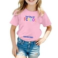 thumbnail image 1 of WOYY Last Day of School T-Shirt for Girls Letter Print Summer Casual Short Sleeve Tshirt, 1 of 4