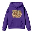 thumbnail image 1 of WOYY Little Boys 100 Days Of School Hoodie Long Sleeve Hooded Sweatshirt, Sizes 6-7, 1 of 3