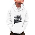 thumbnail image 1 of WOYY Little Boys Casual Graphic Hoodie Cartoon Train Print Pullover Hooded Sweatshirt, 1 of 5