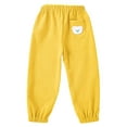 thumbnail image 1 of WOYY Little Boys Casual Pants Solid Corduroy Elastic Waist Trousers Kids Fall Winter Pants, 1 of 4