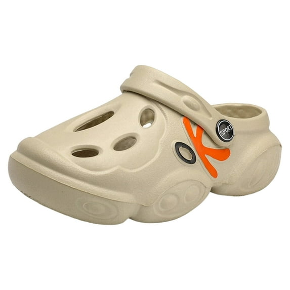 WOYY Little Boys EVA Garden Clogs Kids Lightweight Slip On Water Shoes Beach Pool Sandals