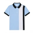 thumbnail image 1 of WOYY Little Boys Short Sleeve Polo Shirt School Uniform Casual T-Shirt, Sizes 4-13, 1 of 2
