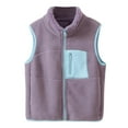thumbnail image 1 of WOYY Little Boys Warm Vest Soft Thermal Outerwear Sleeveless Jacket, Sizes 6-7, 1 of 2
