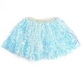 thumbnail image 1 of WOYY Little Girls Birthday Party Tutu Skirt Dance Performance Puffy Skirt, Sizes 0-8, 1 of 2