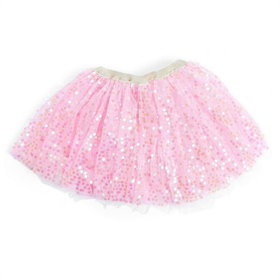 WOYY Little Girls Birthday Party Tutu Skirt Dance Performance Puffy Skirt, Sizes 0-8
