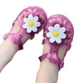 thumbnail image 1 of WOYY Little Girls Close Toe Jelly Sandals with Sunflower (Toddler/Little/Big Kids), 1 of 4
