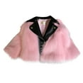 thumbnail image 1 of WOYY Little Girls Fashion Winter Windproof Outerwear Jacket, Sizes 6-7, 1 of 5