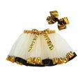 thumbnail image 1 of WOYY Little Girls Leopard Tutu Skirt Carnival Party Tulle Skirt with Headband, Sizes 4-6, 1 of 3
