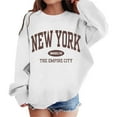 thumbnail image 1 of WOYY Little Girls Letter Graphic Sweatshirt Crewneck Long Sleeve Pullover Sweatshirts, 1 of 4