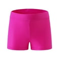 thumbnail image 1 of WOYY Little Girls Stretch Dance Shorts Breathable Active Liner Shorts for Kids, Sizes 4-15, 1 of 3