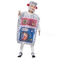 thumbnail image 1 of WOYY Robot Co_stume for Boys Party Performance Jumpsuit Robot Dress Up Outfits Kids 2Pcs Set, 1 of 5