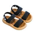 thumbnail image 1 of WOYY Summer Girls Double Straps Soft Sole Sandals (Toddler/Little/Big Kids), 1 of 2
