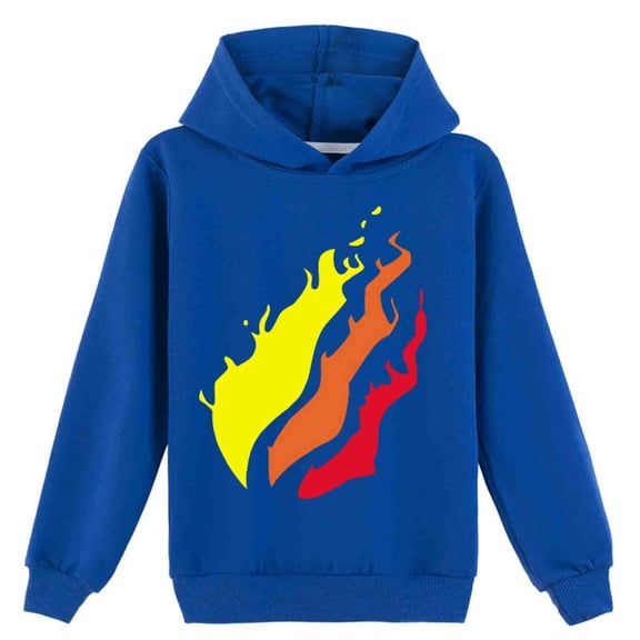 WOYY Boys Graphic Hoodie Casual Athletic Pullover Hooded Sweatshirt, Sizes 13-14