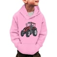 thumbnail image 1 of WOYY Teen Boys Hoodie Truck Print Pullover Hooded Sweatshirt for Kids, Sizes 13-14, 1 of 4
