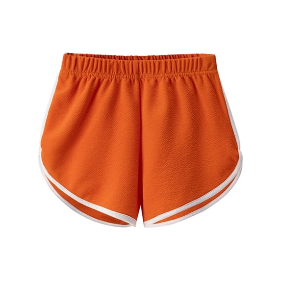 WOYY Toddler Boys Athletic Dolphin Shorts Summer Beach Breathable Active Shorts, Red