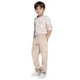 thumbnail image 1 of WOYY Toddler Boys' Cargo Pants Casual Athletic Straight Leg Sweatpants with Drawstring, 1 of 7