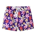 thumbnail image 1 of WOYY Toddler Boys Cartoon Print Beach Shorts Elastic Waist Active Shorts, Sizes 3-4T, 1 of 3